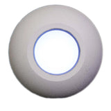 Plash Gravity Surface Mounted LED Deck Light, 6000K Cool White Light, White Housing, 105 Lumens, 1.2W, IP67