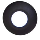 Plash Gravity Surface Mounted LED Deck Light, 6000K Cool White Light, Black Machined Aluminum Housing, 105 Lumens, 1.2W, IP67, 120 Degree Beam