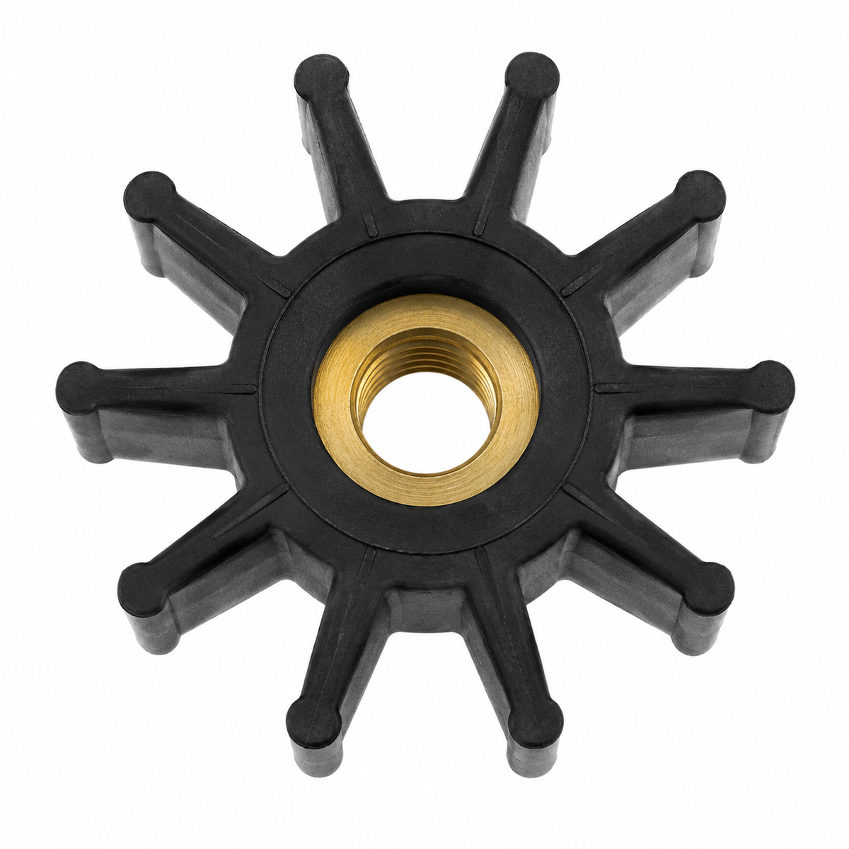 Jabsco Impeller Kit, Neoprene, 10 Blade, 2 in x 7/8 in, Slotted Shaft Pin Drive