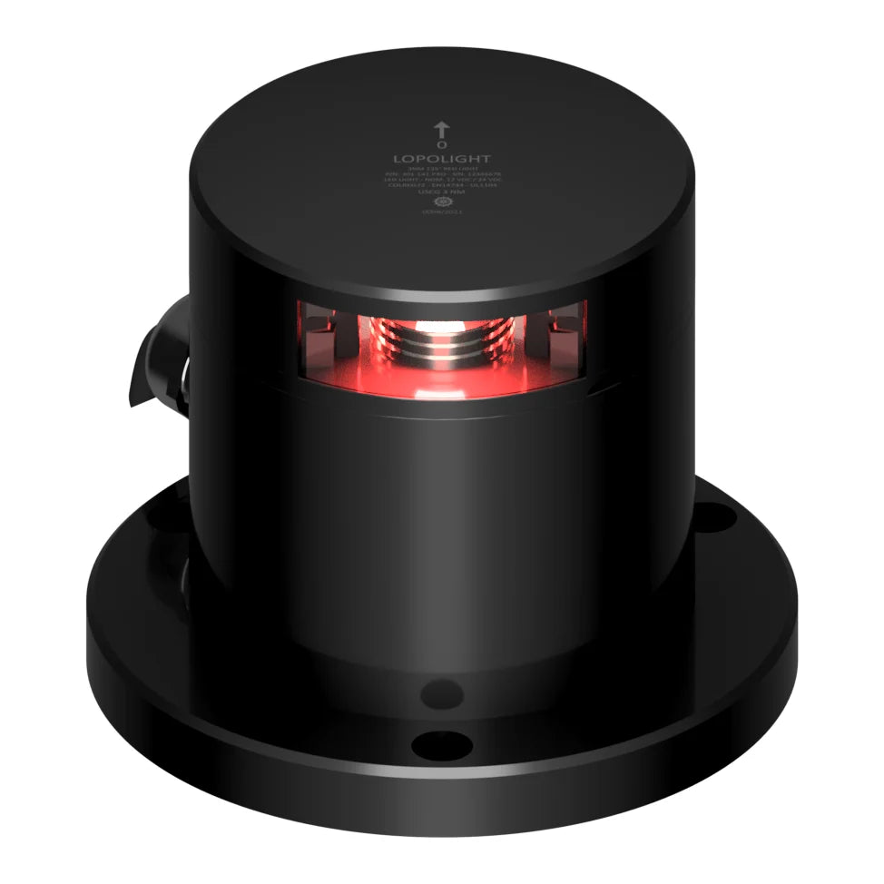Lopolight PRO Red Suez Stop Navigation Light, 3NM, 135°, IP68