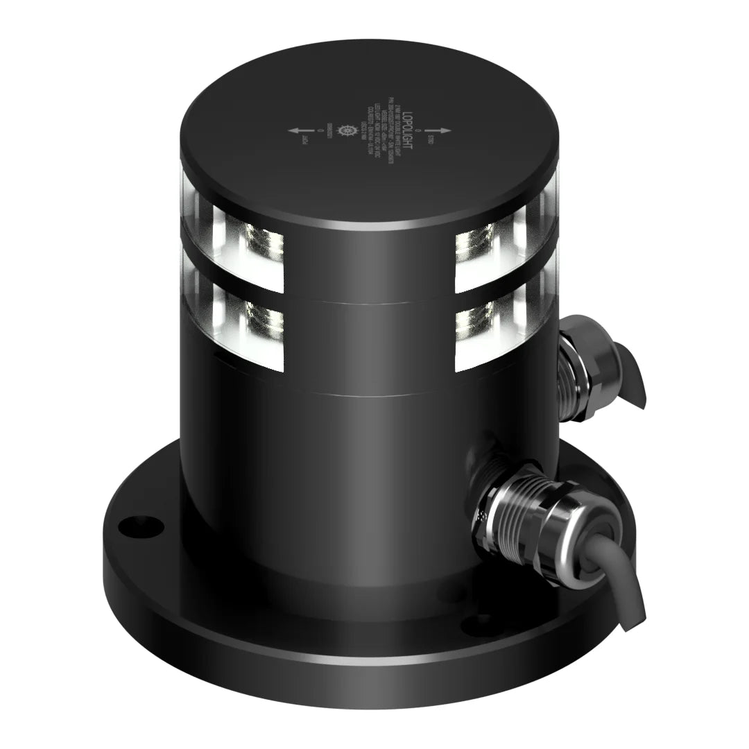 Lopolight PRO Double White Navigation Light, 2nm, 180°, 10-32VDC