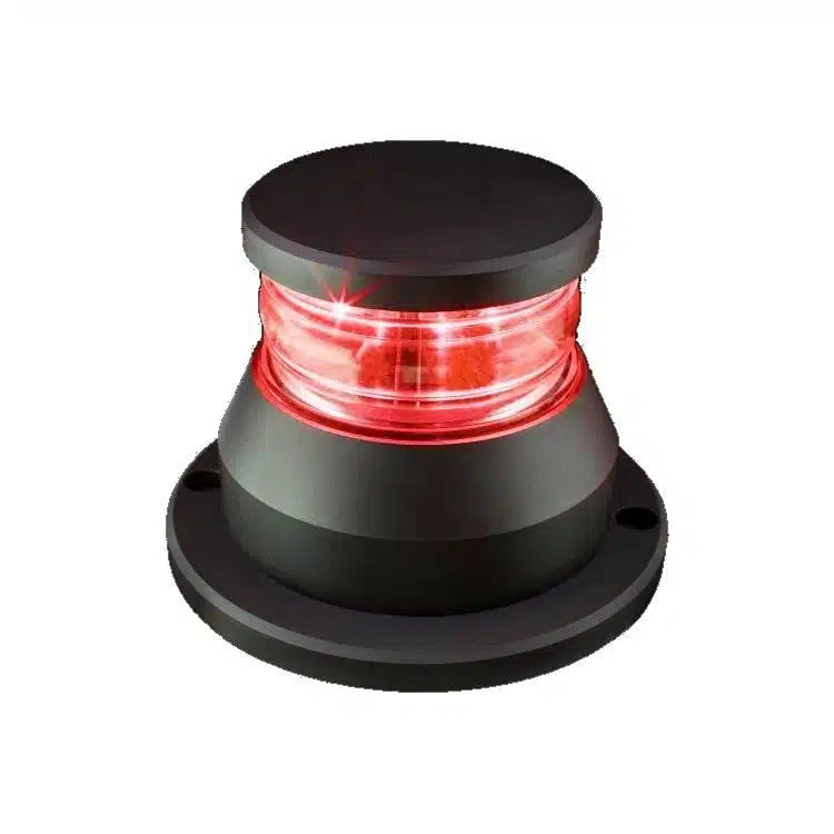 Lopolight Red Strobe Light, 12V DC, Double Flash, Black Housing