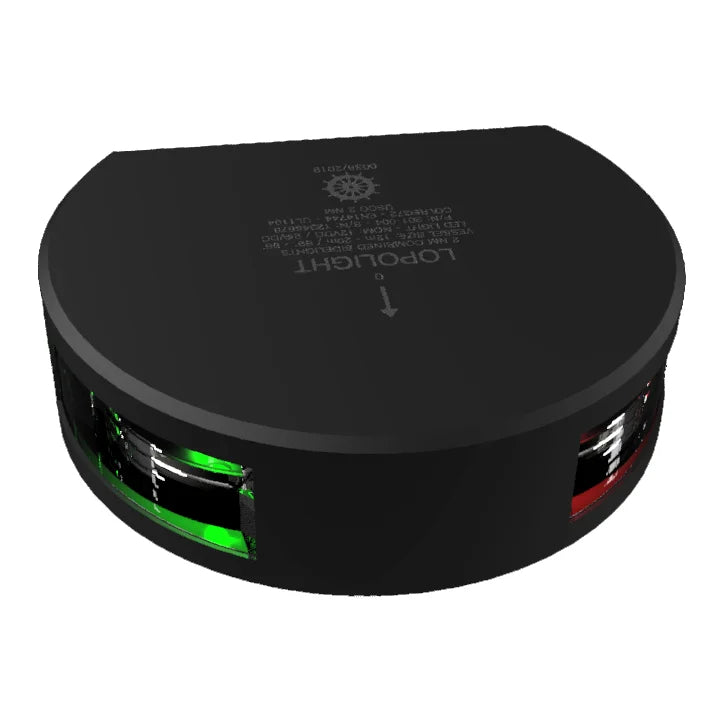 Lopolight Combined LED Sidelight, 2nm, Red/Green, IP68