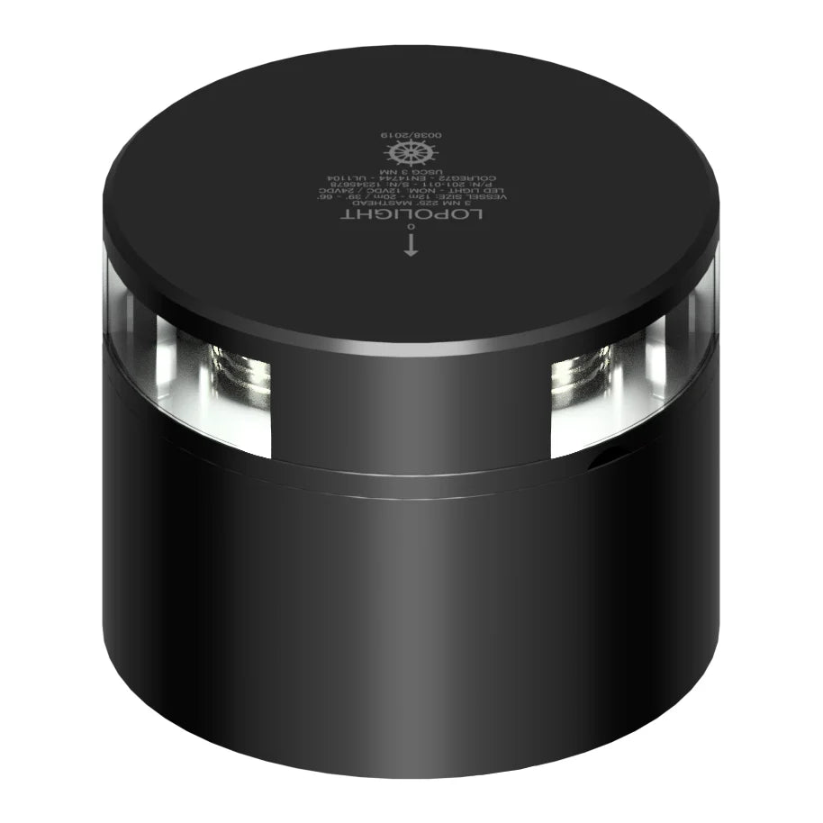 Lopolight LED Masthead Light, 3nm, 225° White Light, CS/CD Base