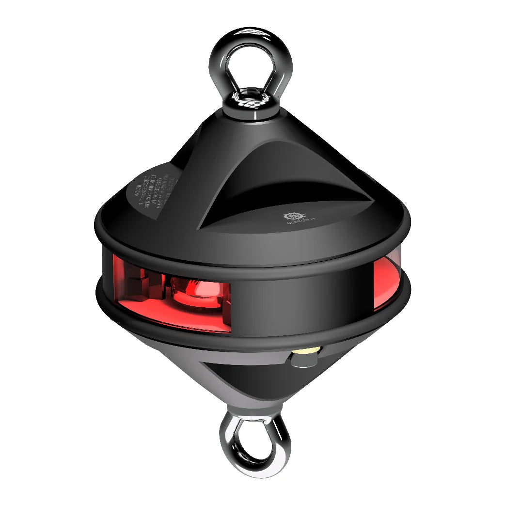 Lopolight Hoistable Red LED Signal Light, 3nm, 360°, 20-32V DC