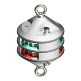 Lopolight Hoistable Red and Green LED Signal Light, 3nm, 360°