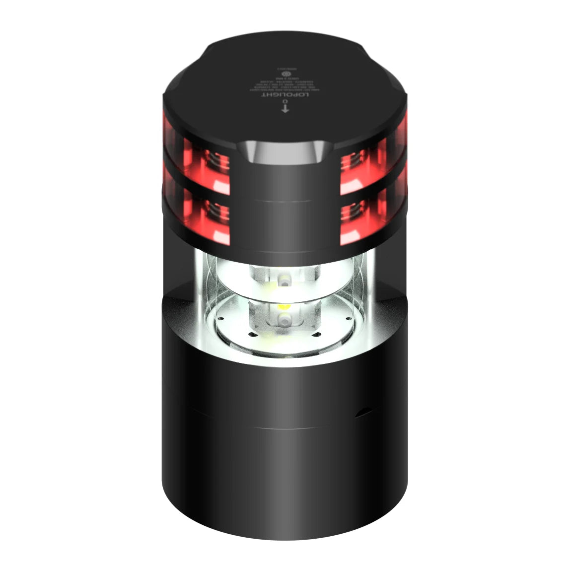 Lopolight Combined LED Navigation Light, 6nm Masthead, 3nm All-Round Red