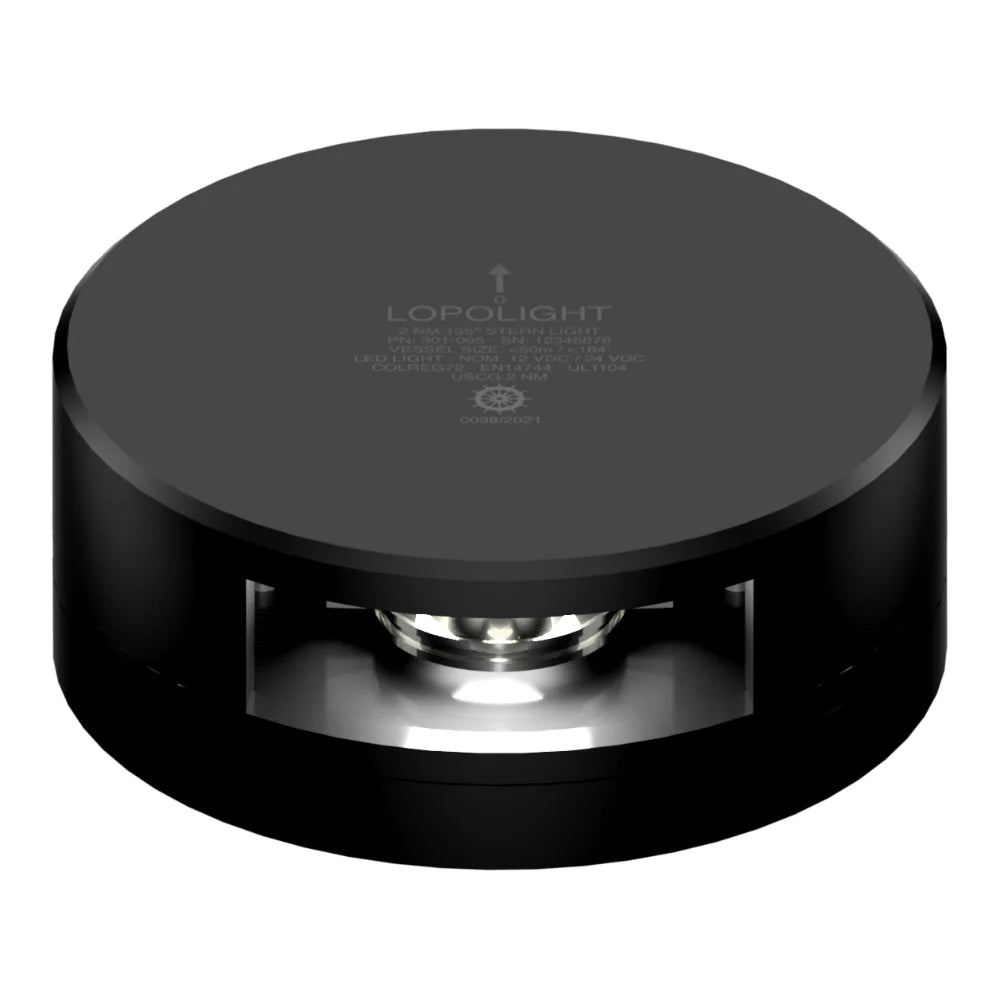 Lopolight LED Stern Navigation Light, 2nm, 135°, 10-32VDC