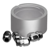 Lopolight 4CD Aluminum Mounting Base, 4 Cable Entries, M16