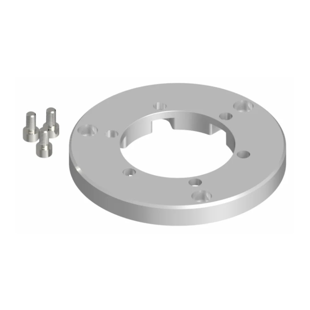 Lopolight Circular Navigation Light Baseplate, 130mm, Aluminum