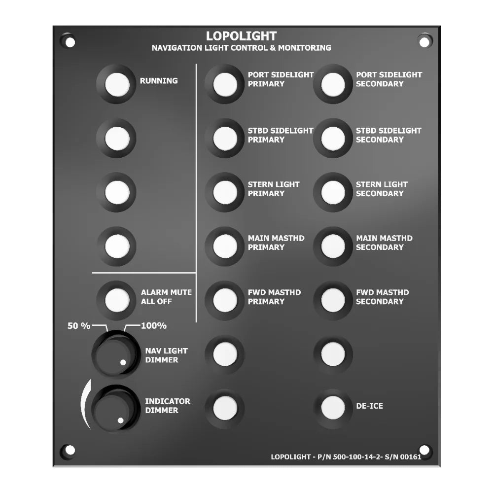 Lopolight NLC Navigation Light Control Panel, 14 Channels