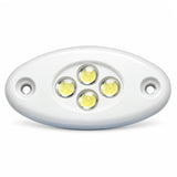 Imtra LED Cluster Courtesy Light, 12V, IP65, Black Housing, White Light