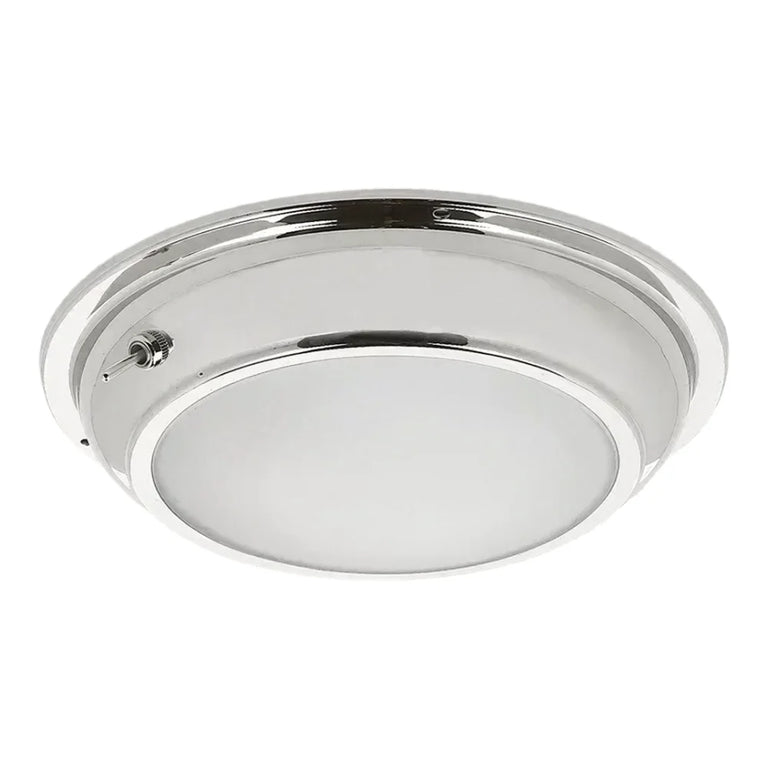 Imtra G166 PowerLED Dome Light, 10-40VDC, Polished Stainless Steel