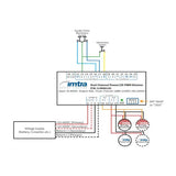 Imtra Tide PowerLED Recessed Downlight, 10-40VDC, 3.2W, IP65