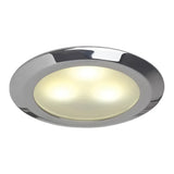 Imtra EB15-3 Master Adjustable LED Downlight, 10-30VDC, Warm White/Red, White Finish