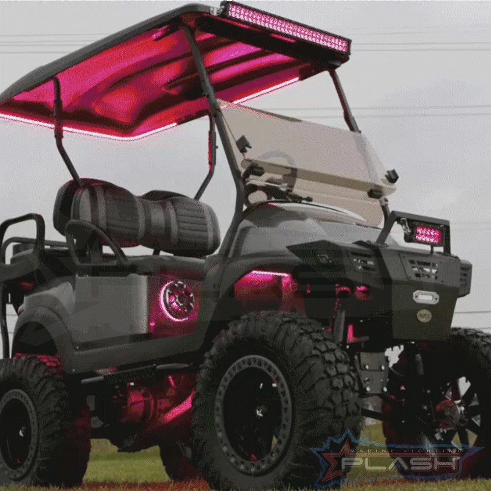 Plash - Ultimate Golf Cart RGB Lighting Kit - 12V DC