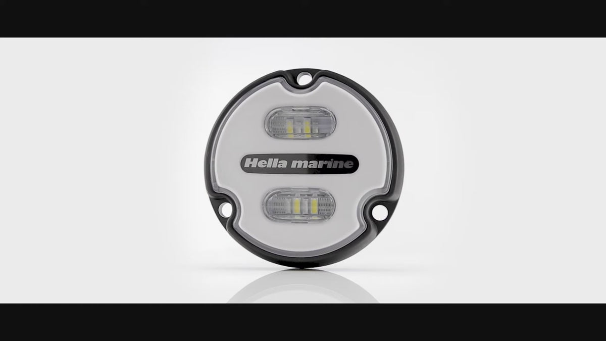 Hella Marine Apelo A3 Underwater Light, 6000 lm, 12/24V, Bronze Housing