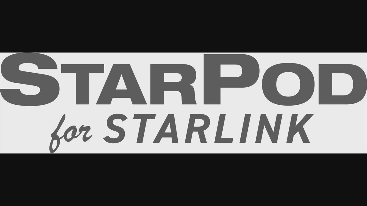 Navpod - StarPod Housing Only For Starlink Roam/RV Antenna - Base Not Included