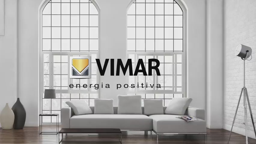 Vimar By-me Plus 6-Button Home Automation Control, 3-Module, RGB LED