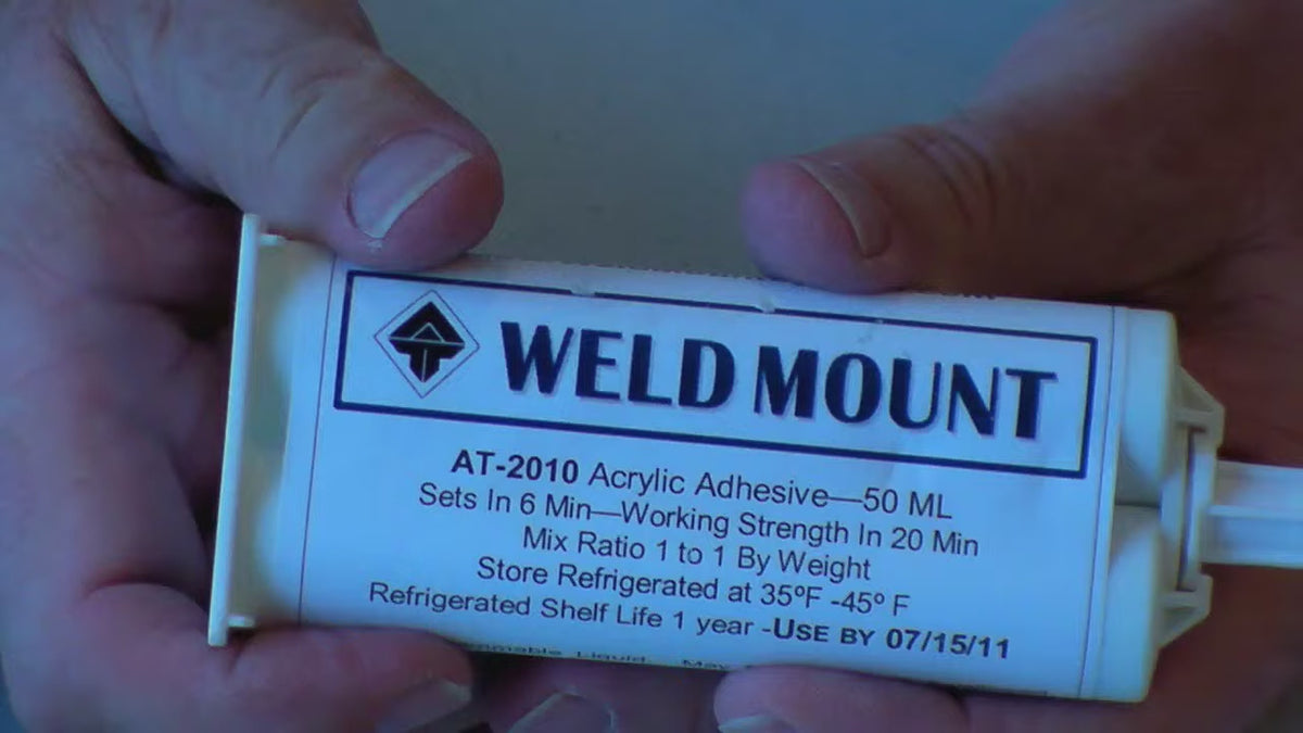 Weld Mount - AT-2010 Acrylic Adhesive - 10-Pack