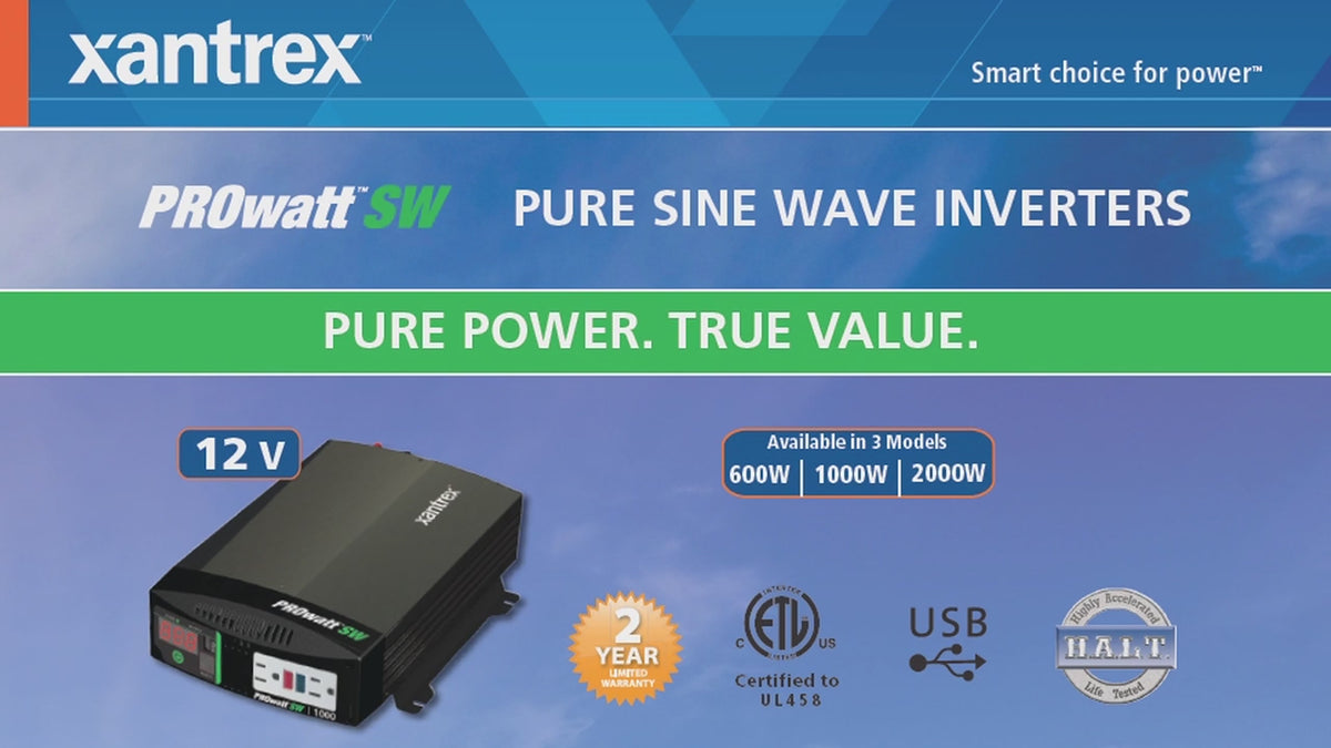 Xantrex - PROwatt True Sine Wave Inverter